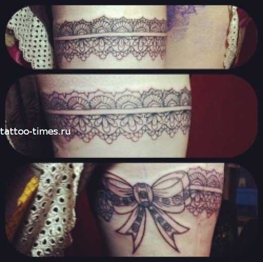 Татуировки подвязки