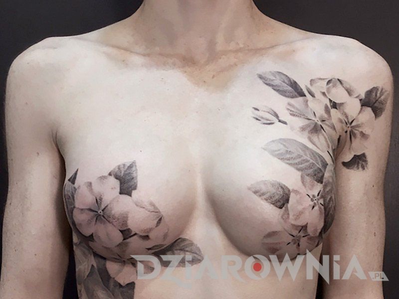 Tatuowanie realistycznych sutków 3D po mastektomii